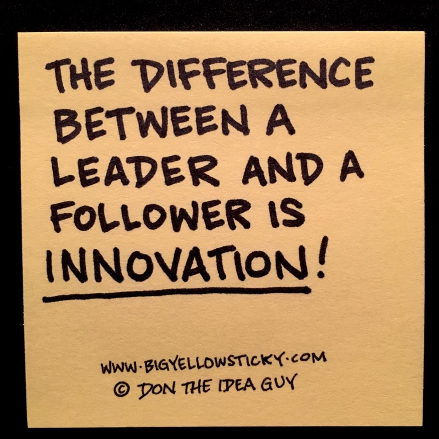 Leading Innovation : BYS 211
