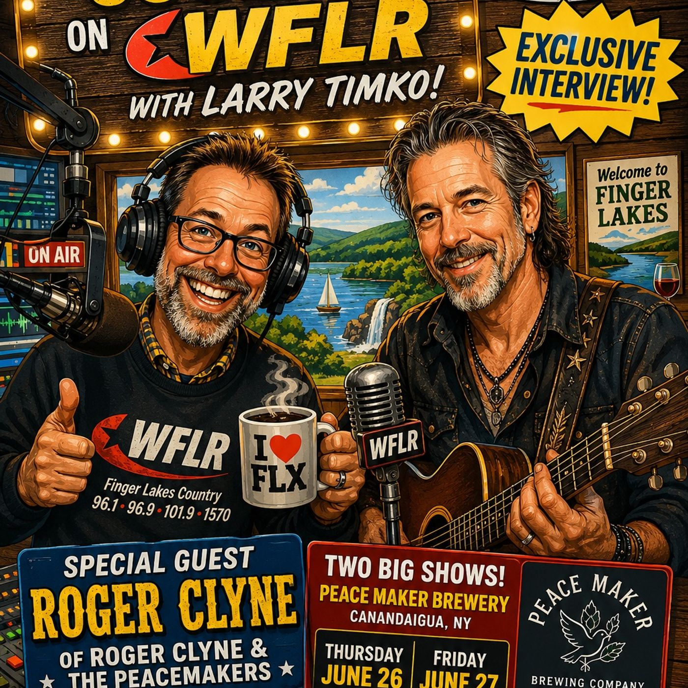 WFLR with Roger Clyne episode artwork