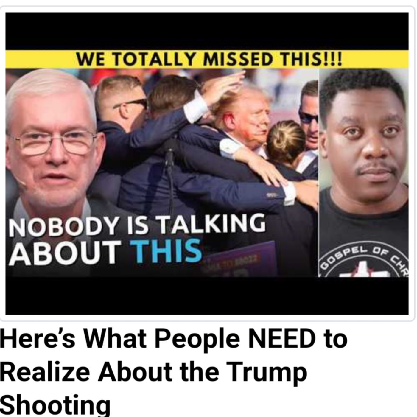 Here’s What People NEED to Realize About the Trump Shooting episode artwork