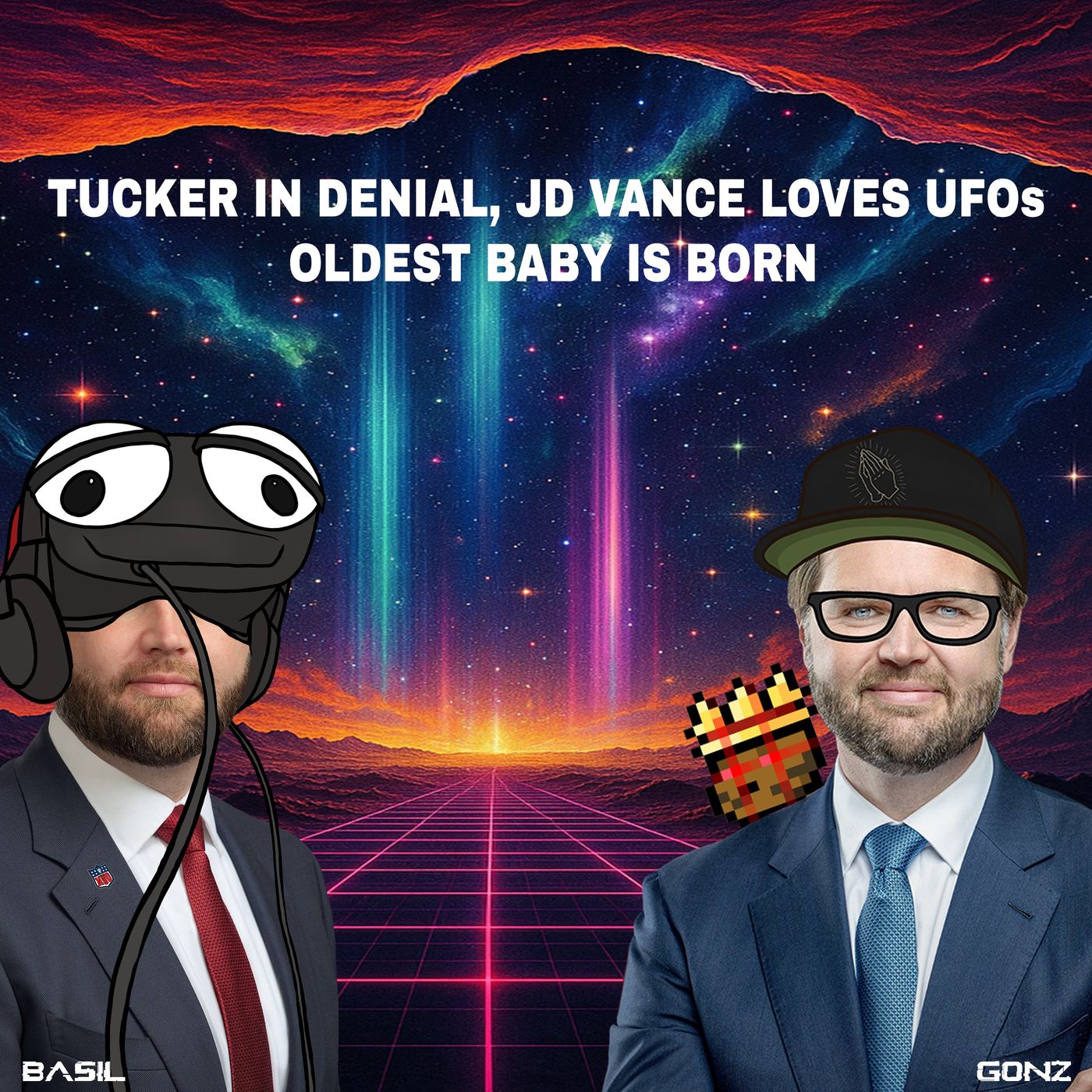 TUCKER IN DENIAL, Ghislane Moves, JD Vance ADMITS UFO love, world OLDEST BABY! | CCNT 864