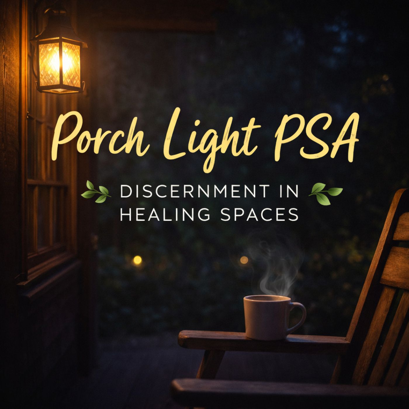 Porch Light PSA: Discernment in Healing Spaces episode artwork