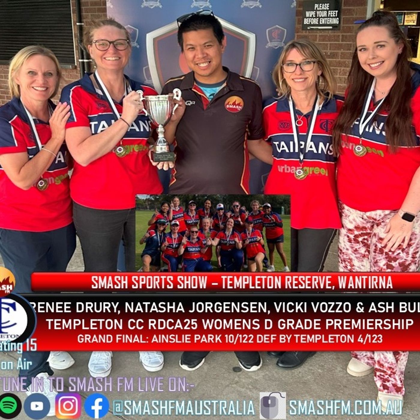 SSS15THYR: Templeton CC RDCA25 Women's D Grade Premiership Interviews 180325 episode artwork