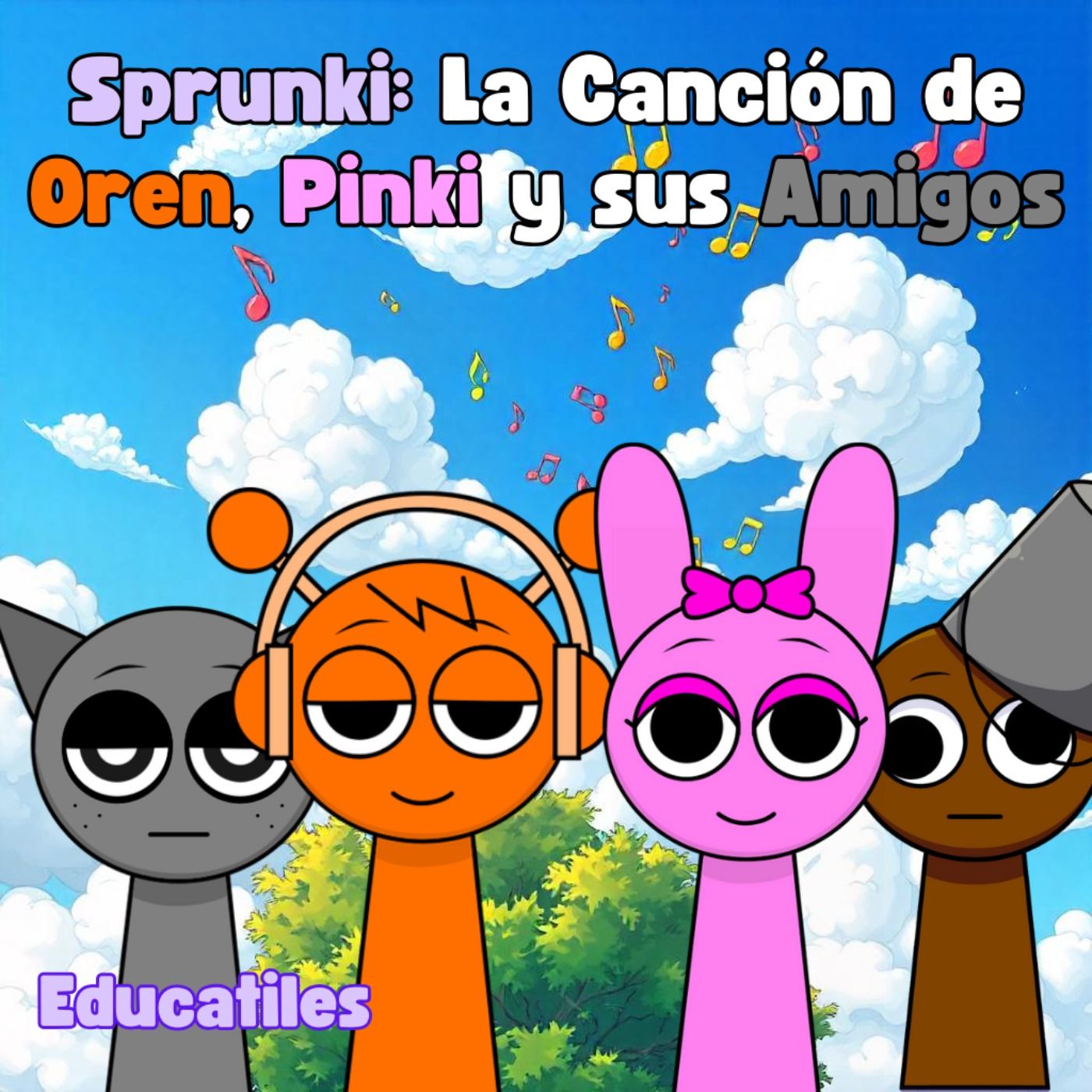 Sprunki: La Canción de Oren, Pinki y sus Amigos | Cuentos para Dormir