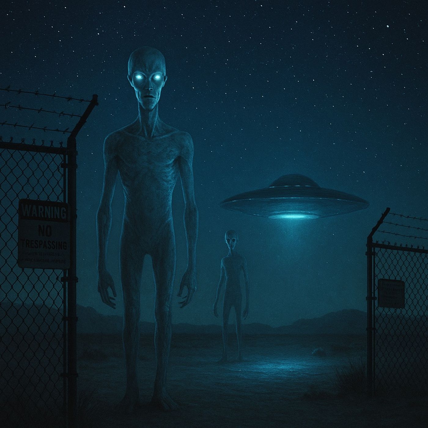 👽 The Tall Whites: Alien Collaborators at Nellis Air Force Base episode artwork