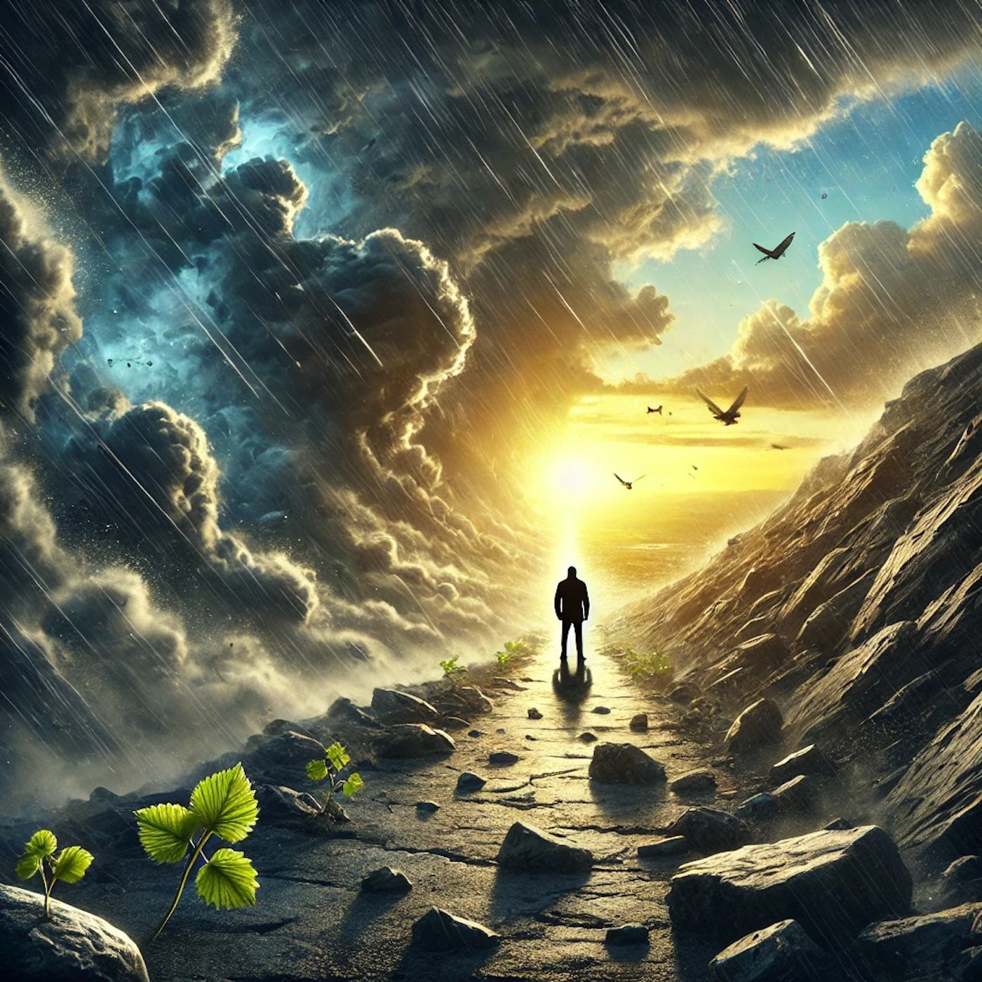 "True peace means a life without struggles or suffering, where everything goes smoothly." episode artwork
