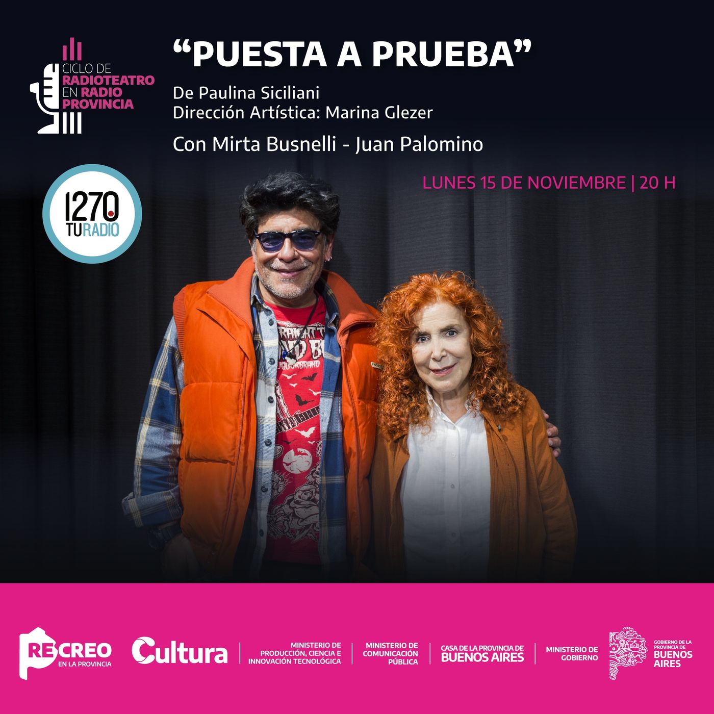 CICLO DE RADIOTEATRO CULTURA BONAERENSE - Capítulo 6: Puesta a prueba