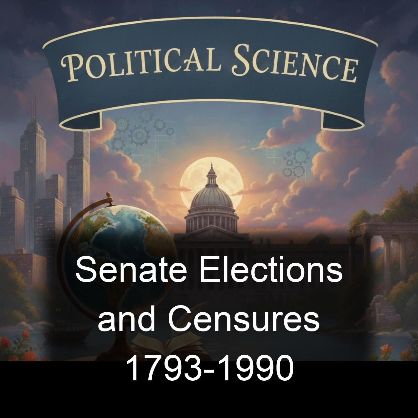 Senate Elections and Censures 1793-1990 cover art