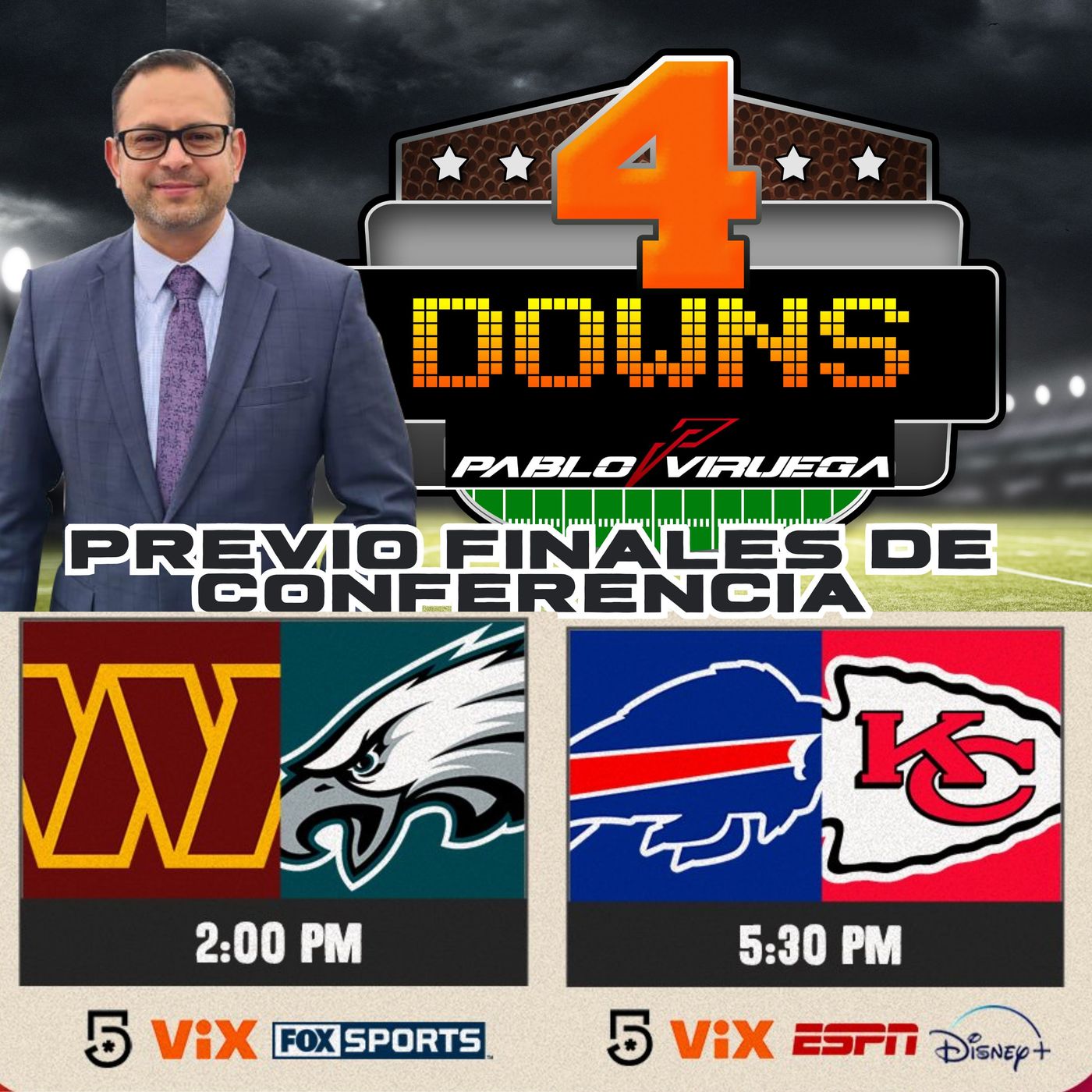 Portada de 4 Downs Con Viruega