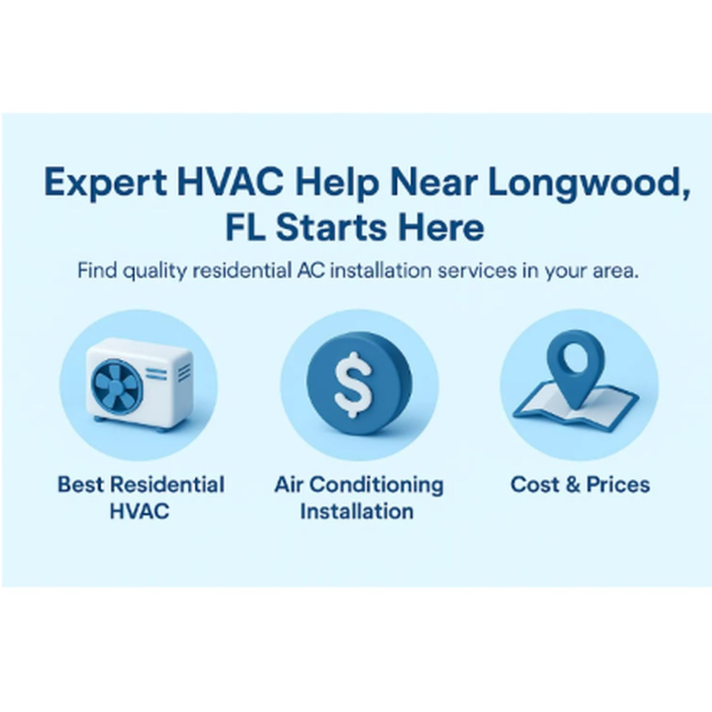 Expert HVAC Help Near Longwood, FL Starts Here | Best Residential Air Conditioning Installation Company, Cost & Prices