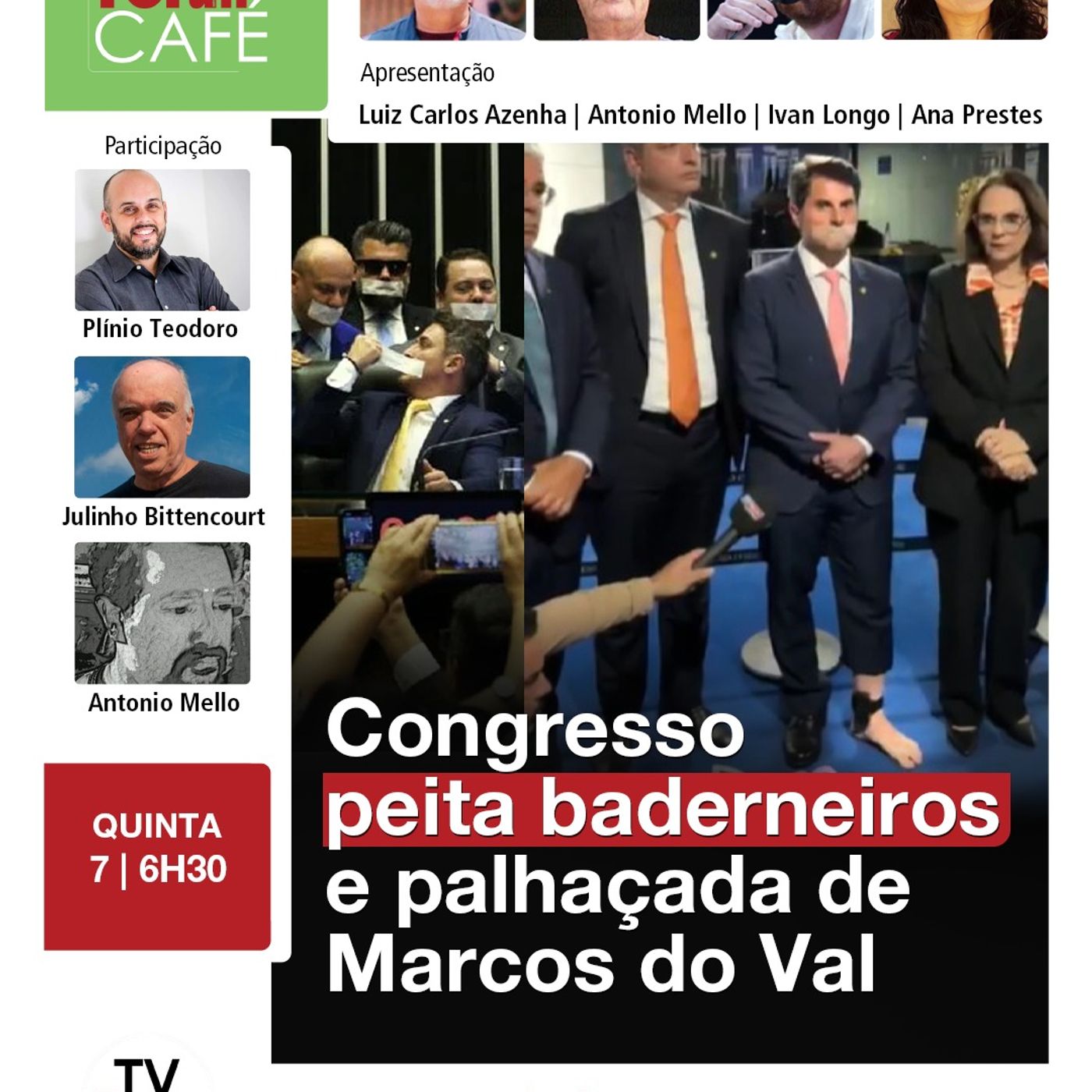 Câmara e Senado prometem enfrentar baderna de bolsonaristas | 07.08.25
