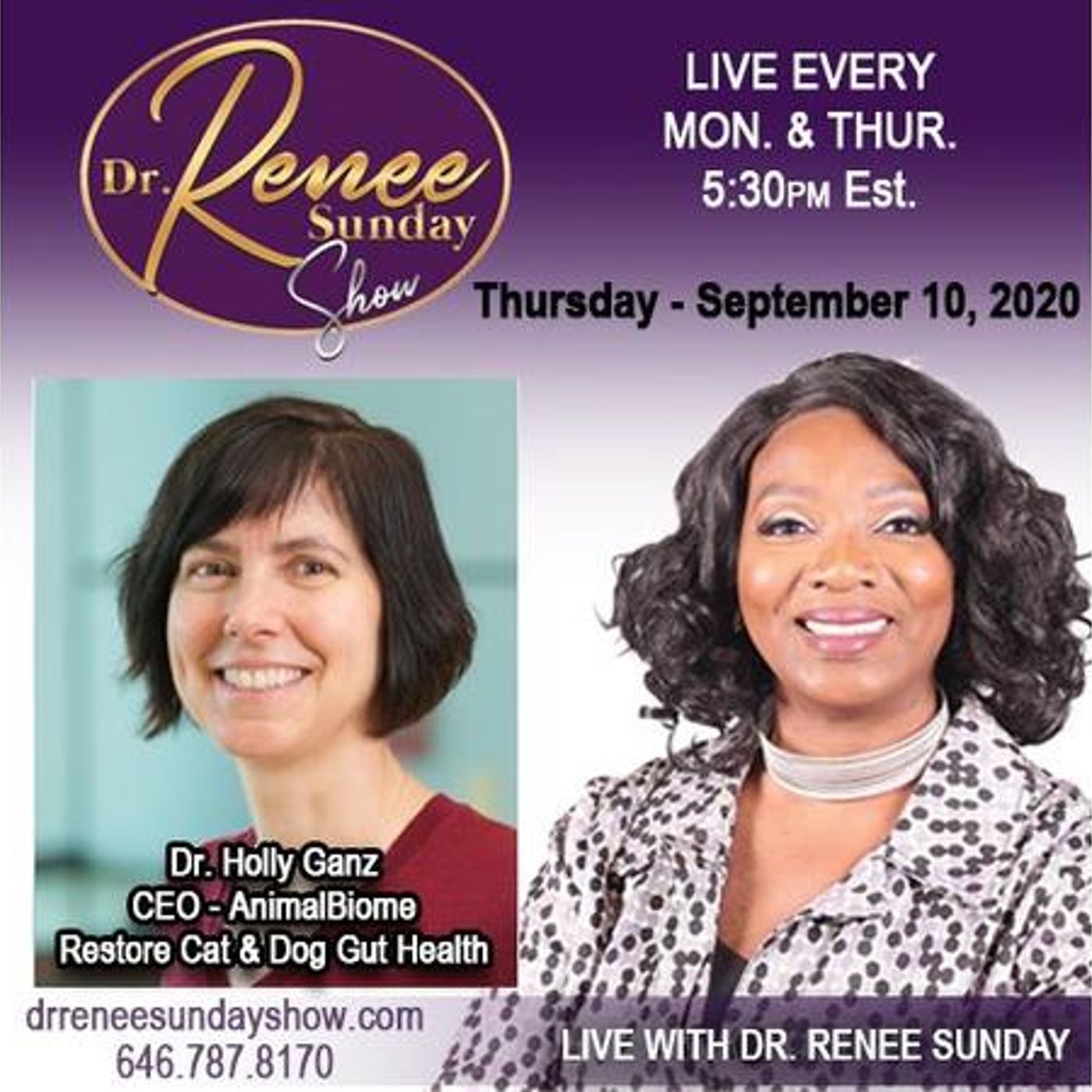 Dr. Renee Sunday\'s show