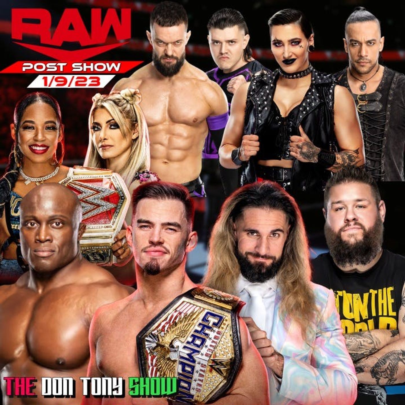 WWE Raw Post Show 1/9/23: Snitches Get Stiches episode artwork