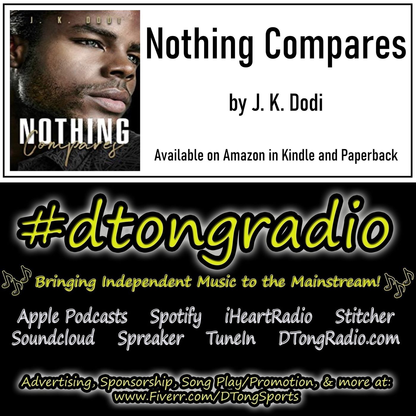 Top Indie Artists on #dtongradio - Powered by 'Nothing Compares' by J.K. Dodi episode artwork