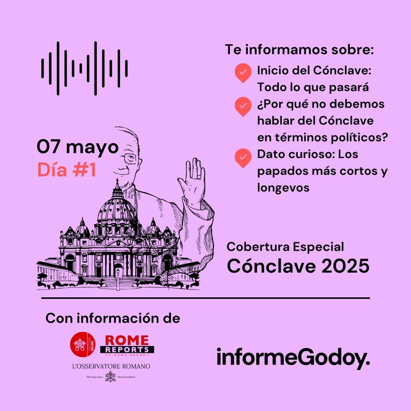 Cónclave Día #1: El cónclave NO es una campaña electoral episode artwork