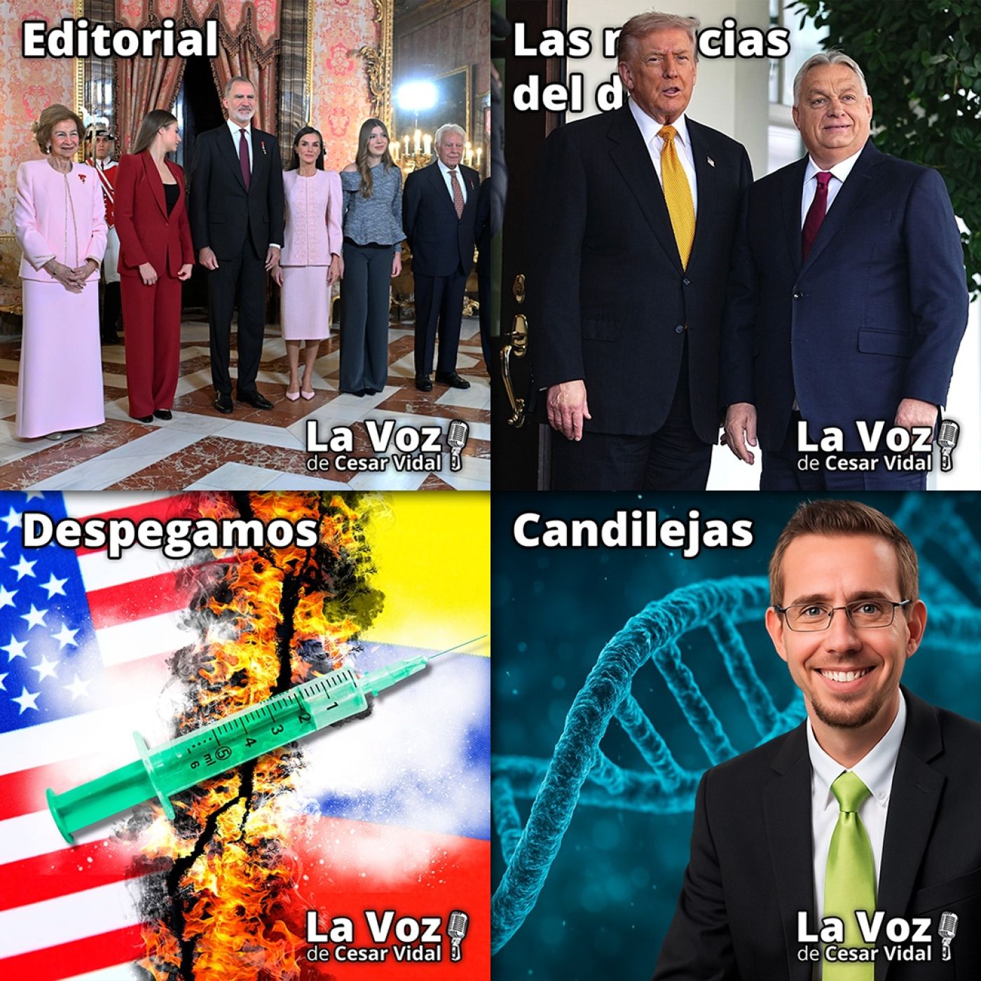 Programa Completo de La Voz de César Vidal - 21/11/25 episode artwork