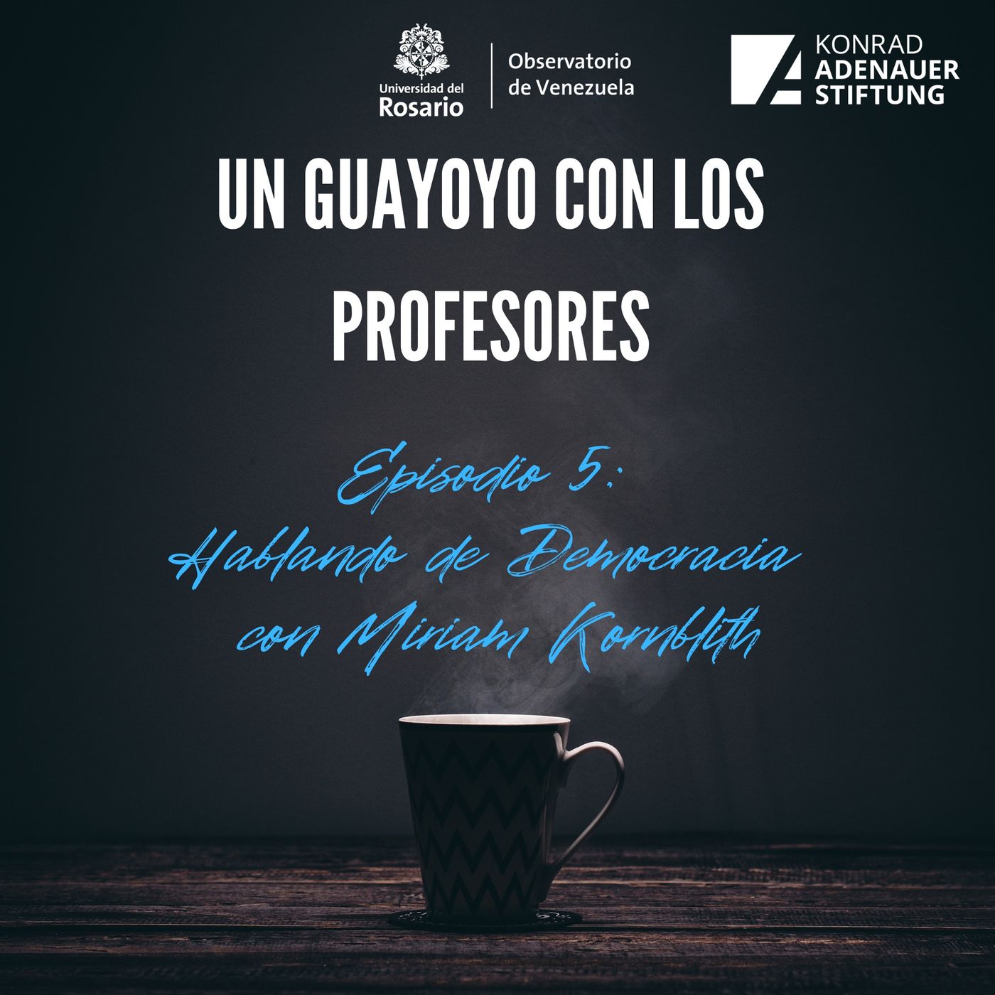 Un Guayoyo con los profesores