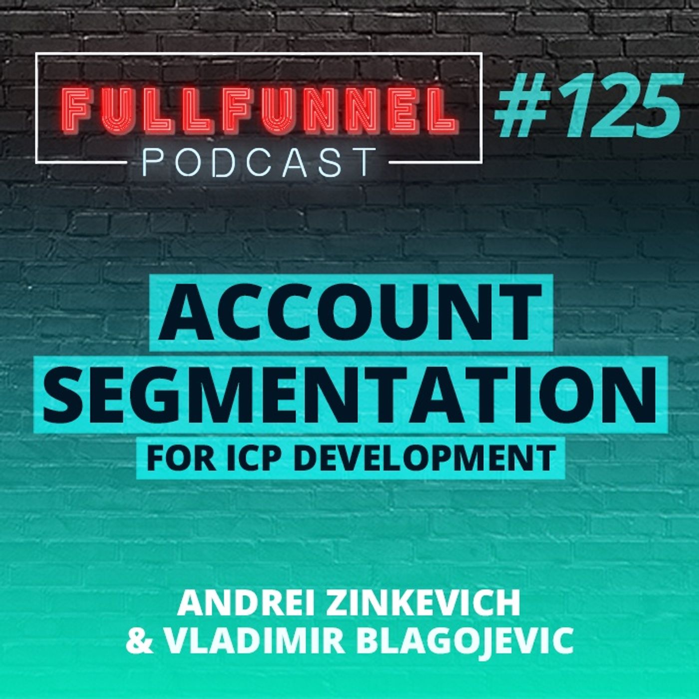 Episode 125: Account segmentation for ICP development with Andrei  & Vladimir