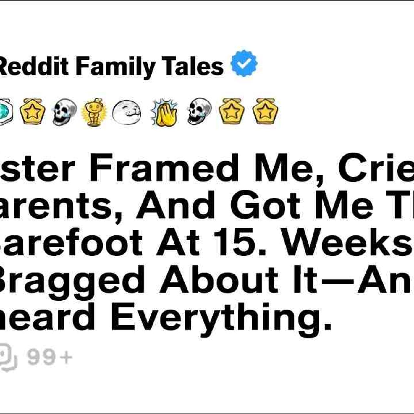 My Sister Framed Me_ Cried To My Parents_ And Got Me Thrown Out Barefoot... - Reddit Family Tales episode artwork