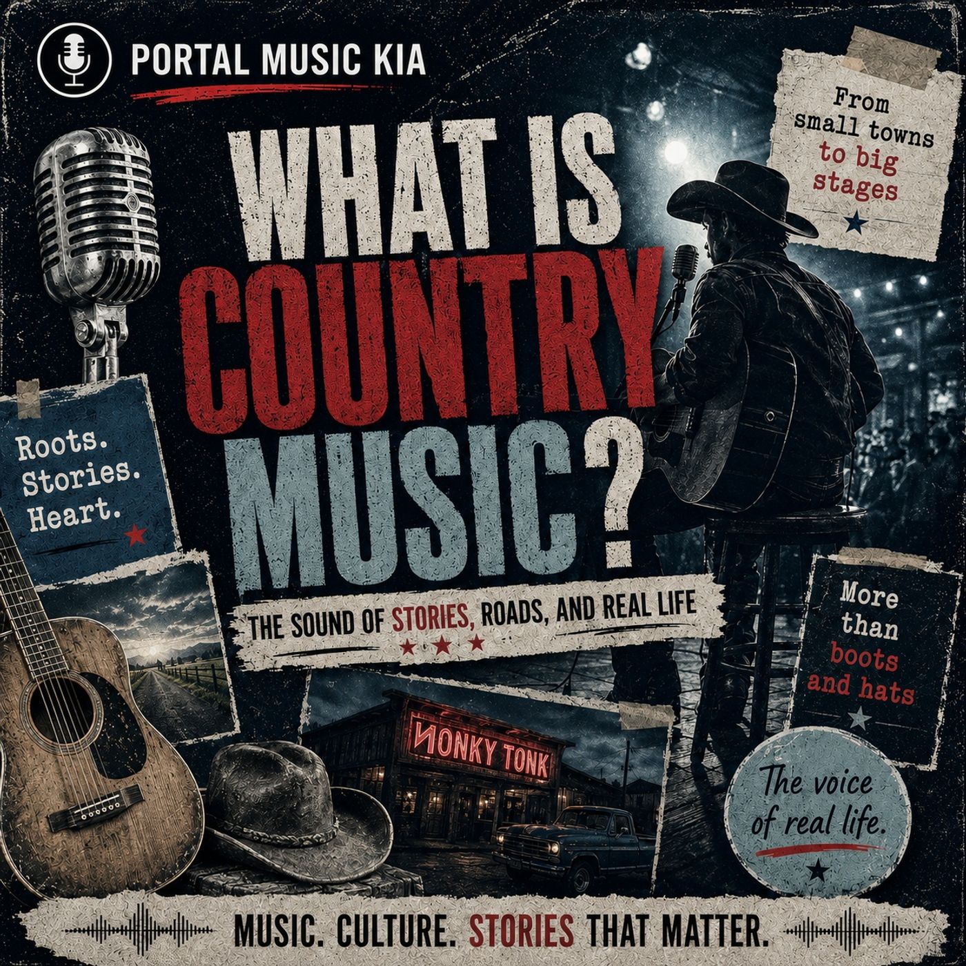 What Is Country Music The Sound of Stories Roads and Real Life episode artwork