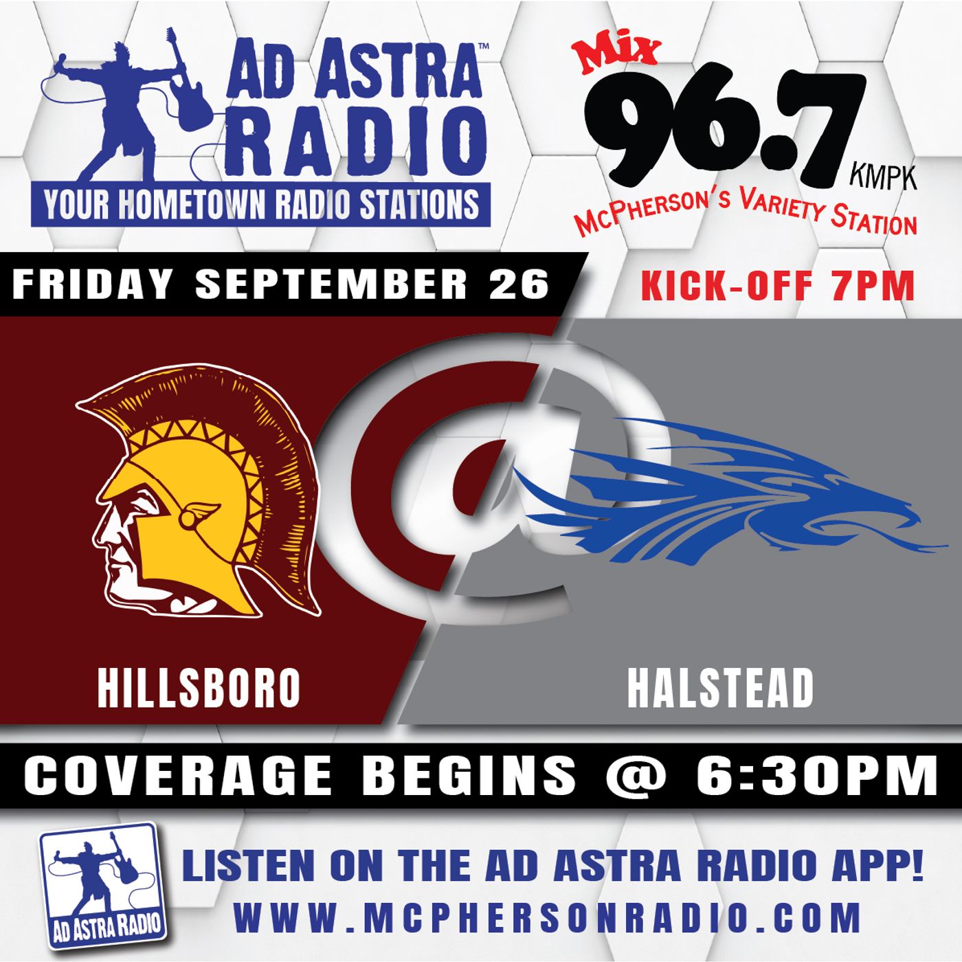 Hillsboro Trojans at Halstead Dragons Football (September 26, 2025) episode artwork