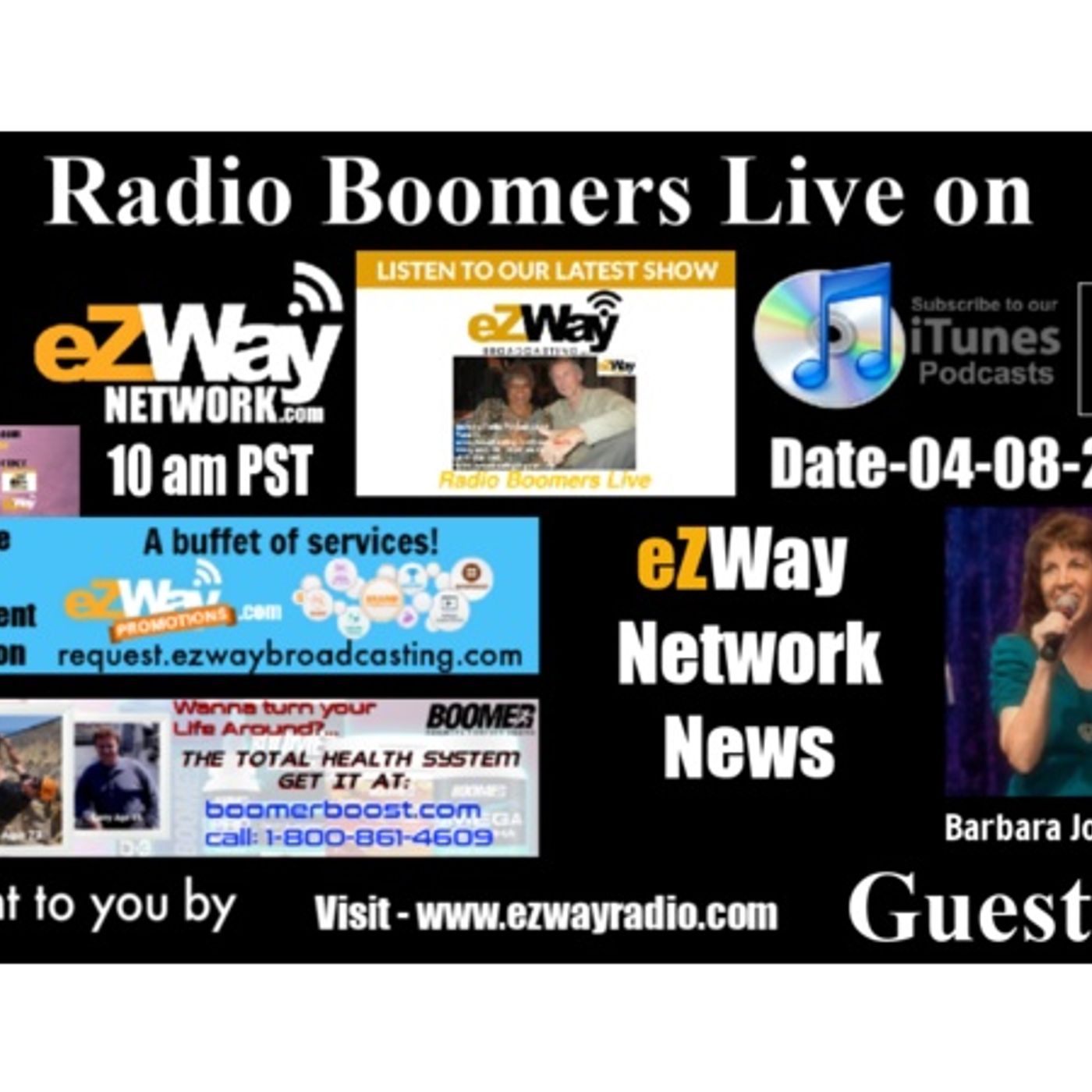 Radio Boomers Live S8 EP 25 Feat. Barbara Joy Cordova episode artwork