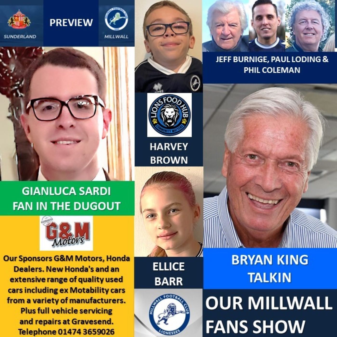 OUR MILLWALL FANS SHOW - Topical Weekly Talks
