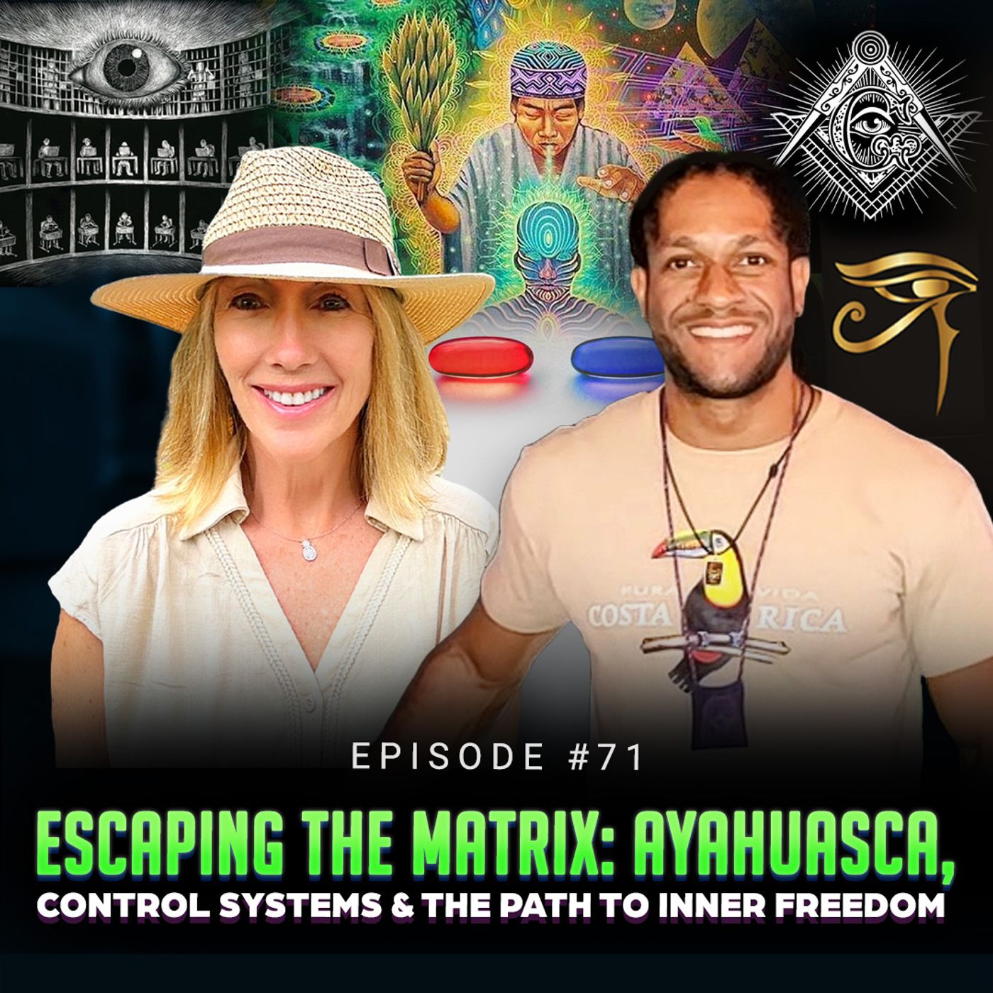 Episode #71 - Escaping the Matrix: Ayahuasca, Control Systems & The Path to Inner Freedom w/ Katie Kamala Hailey