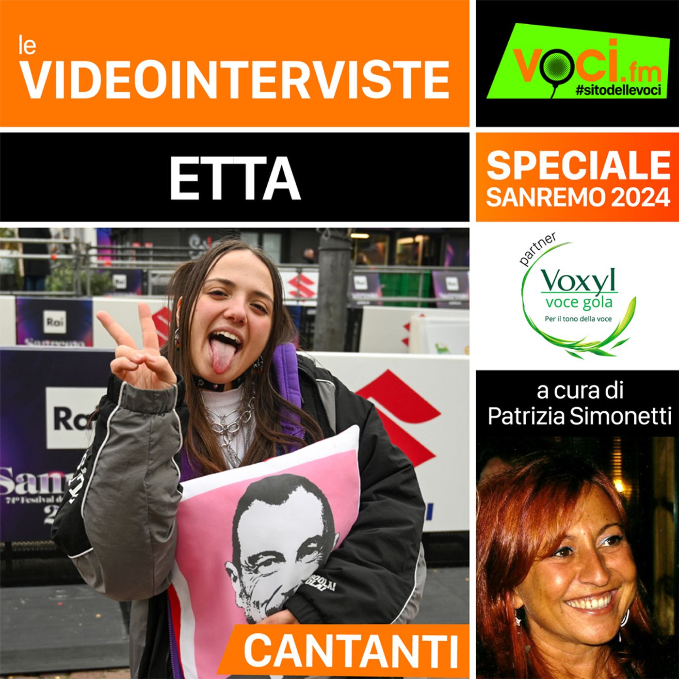 SPECIALE SANREMO 2024: ETTA su VOCI.fm - clicca PLAY e ascolta l'intervista episode artwork