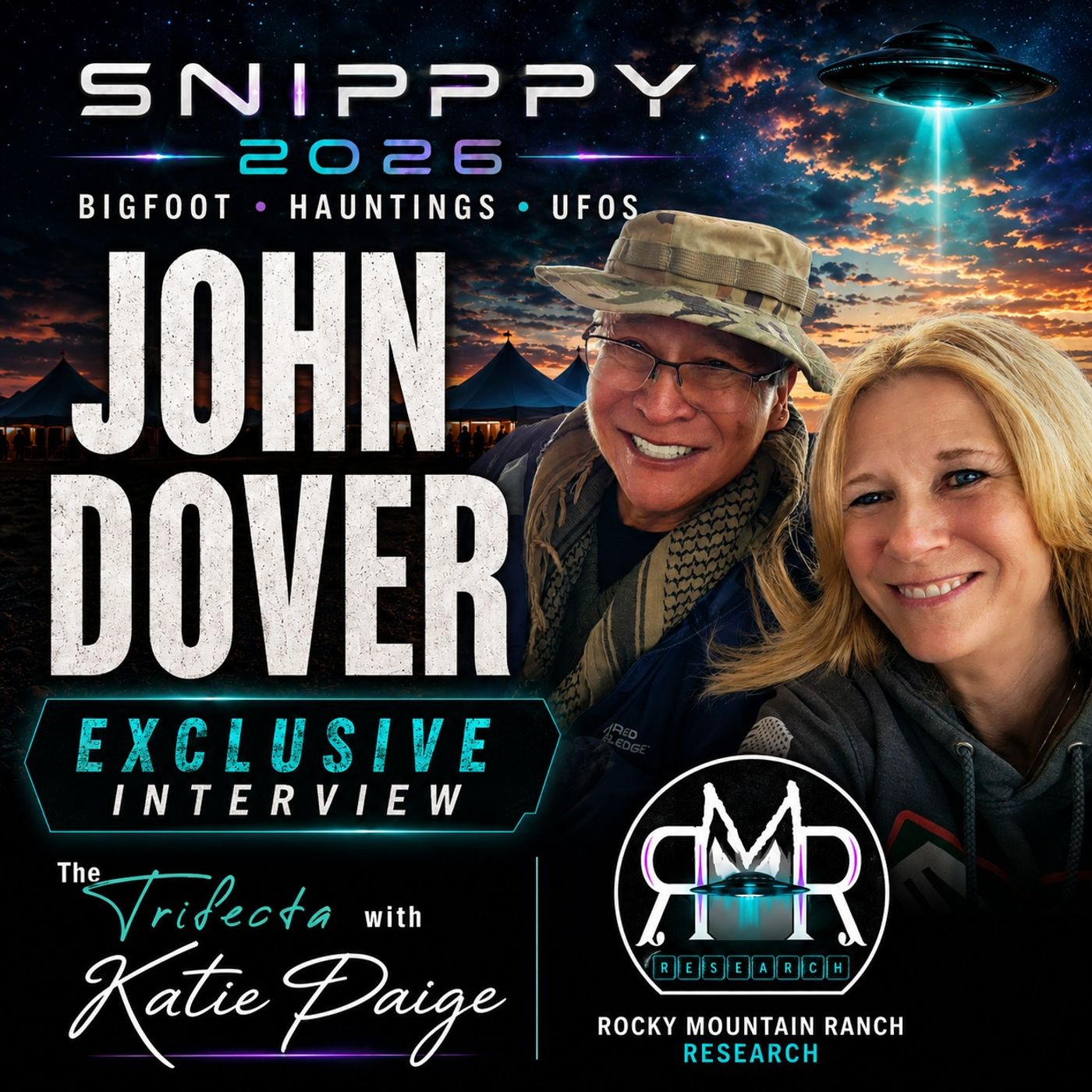 John Dover: Skinwalker Ranch, Hauntings & the Intuitive Investigator | SNIPPY 2026 episode artwork