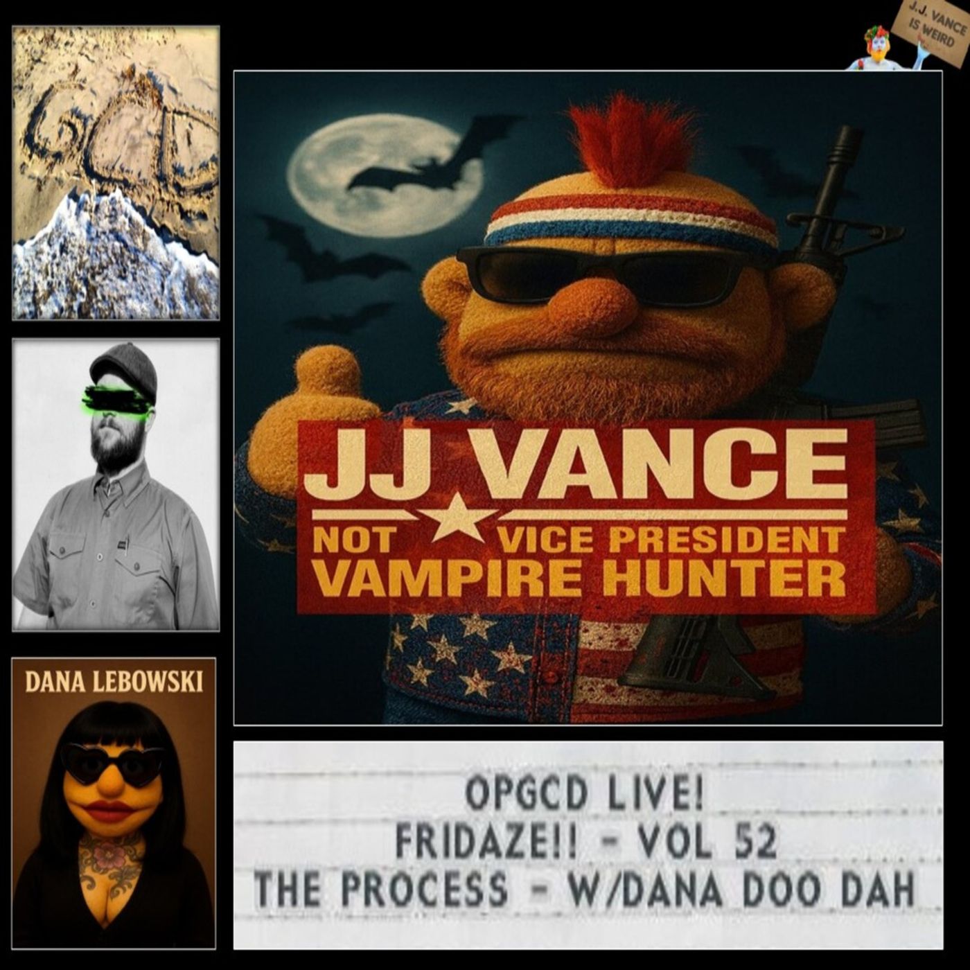 OpGCD Live! - Vol 52 - The Process Church Meets Jeffrey Epstein - w/ Dana Doo Dah
