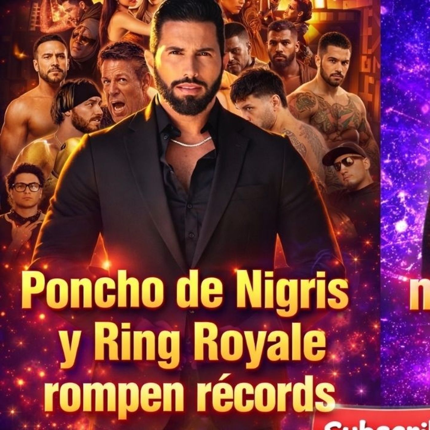 Ring Royale exitazo.  Adal sí empezó gira sin amigos
