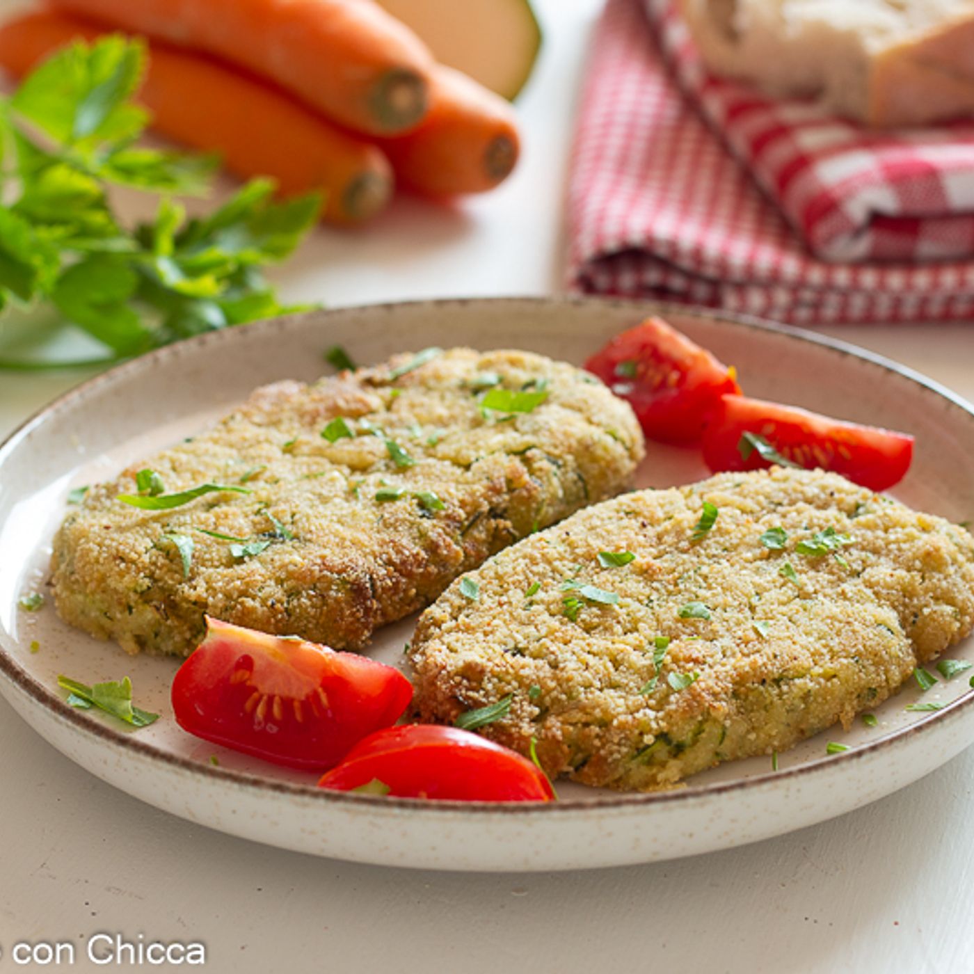 Cotolette di zucchine