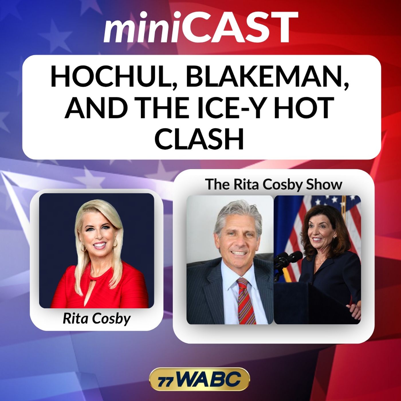 Rita Cosby: Hochul, Blakeman, And The ICE-Y Hot Clash