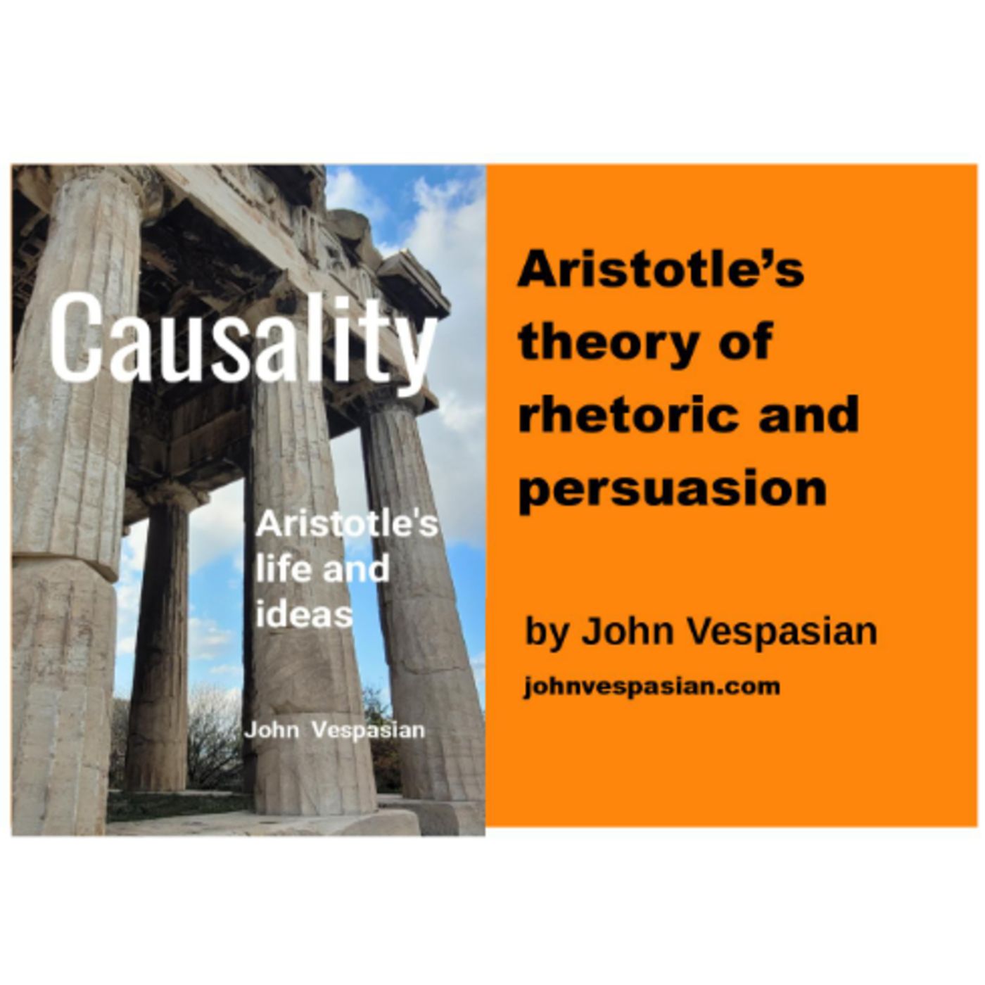 Aristotle’s theory of rhetoric and persuasion episode artwork