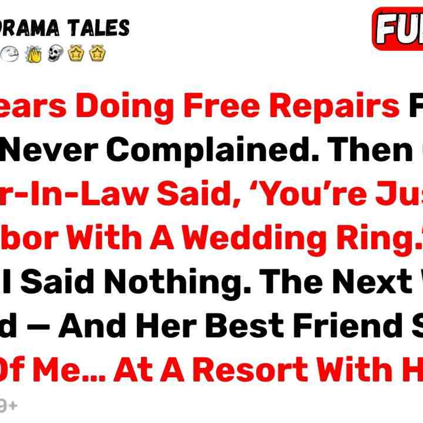 I Spent Years Doing Free Repairs For My In-Laws. Never Complained. Then... - Best Reddit Stories episode artwork
