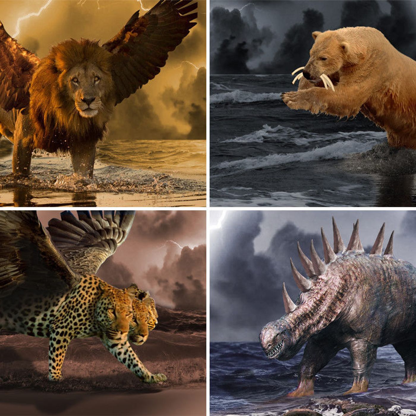 Ep. 27 Daniel 7 The 4 Beasts and the Little Horn episode artwork