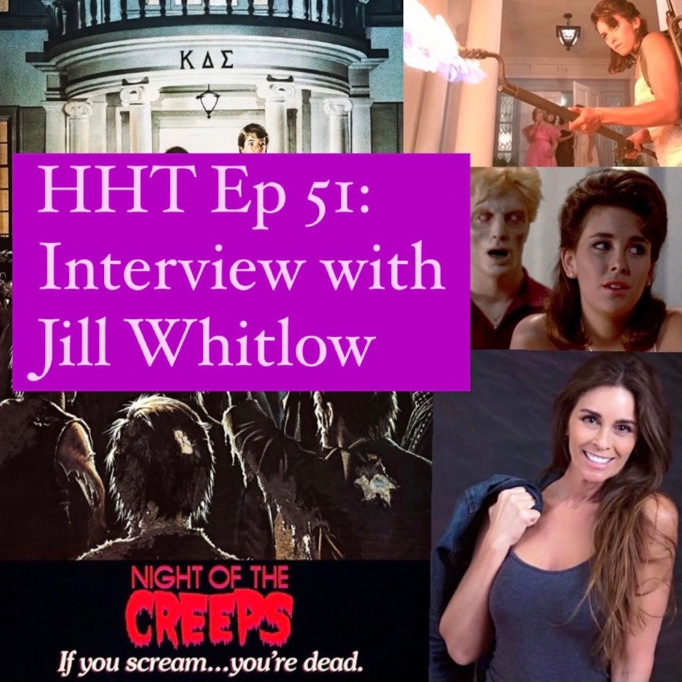 Ep 51: Interview w/Jill Whitlow from "Night of the Creeps" Image