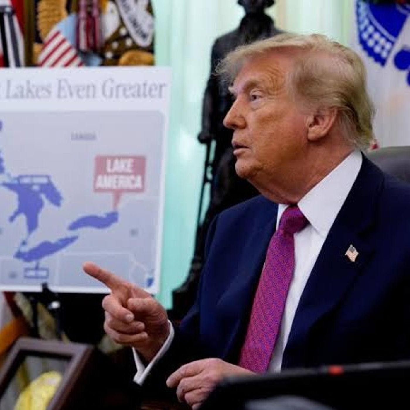 MapQuest to Trump's Lake America order 'We're not changing it' episode artwork