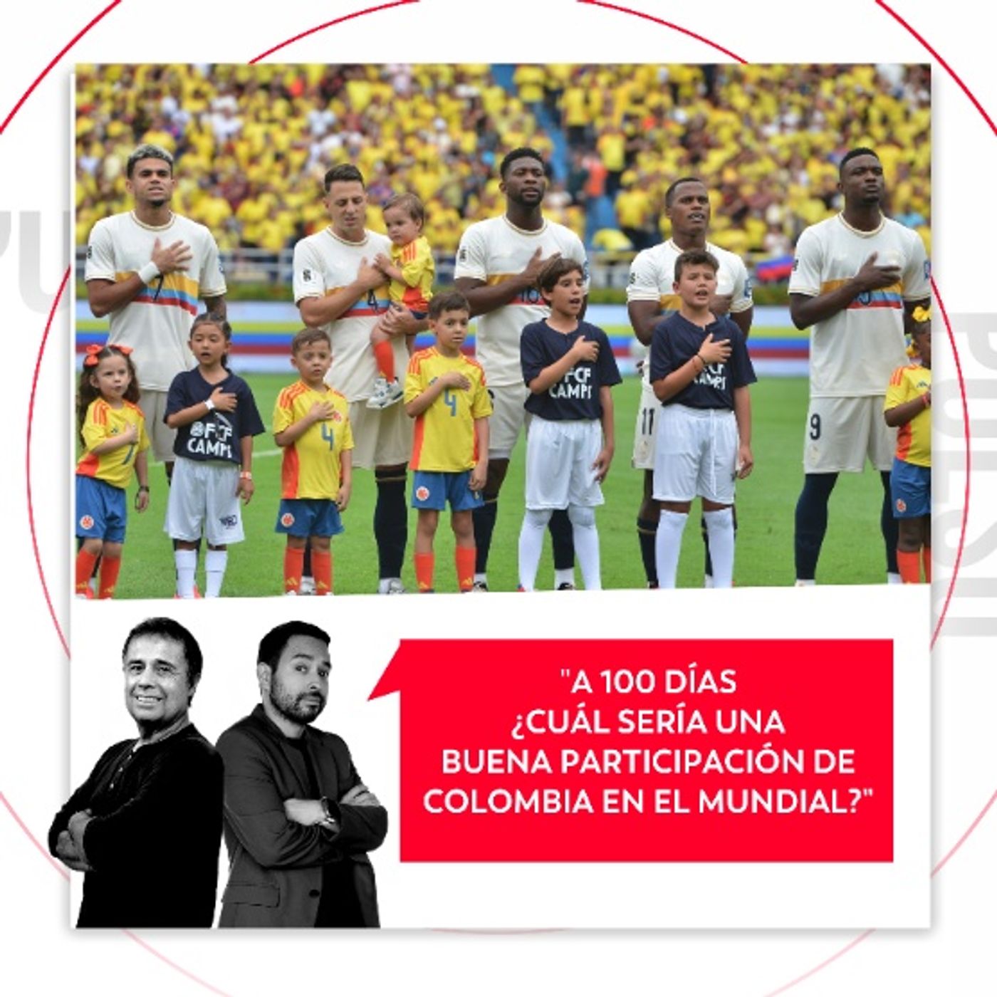 A 100 días ¿Cuál sería una buena participación de Colombia en el Mundial? El Pulso del Fútbol, 3 de Marzo de 2026.