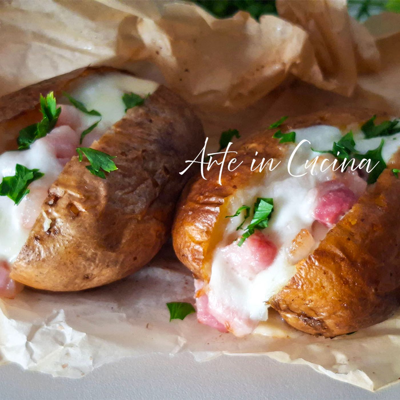 JACKET POTATO ripiene in friggitrice ad aria