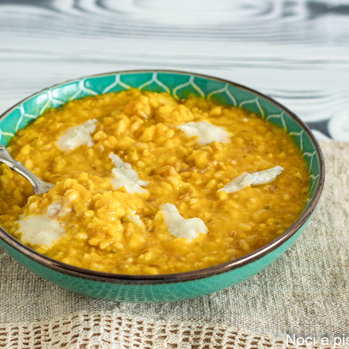 Risotto cremoso zucca e gorgonzola
