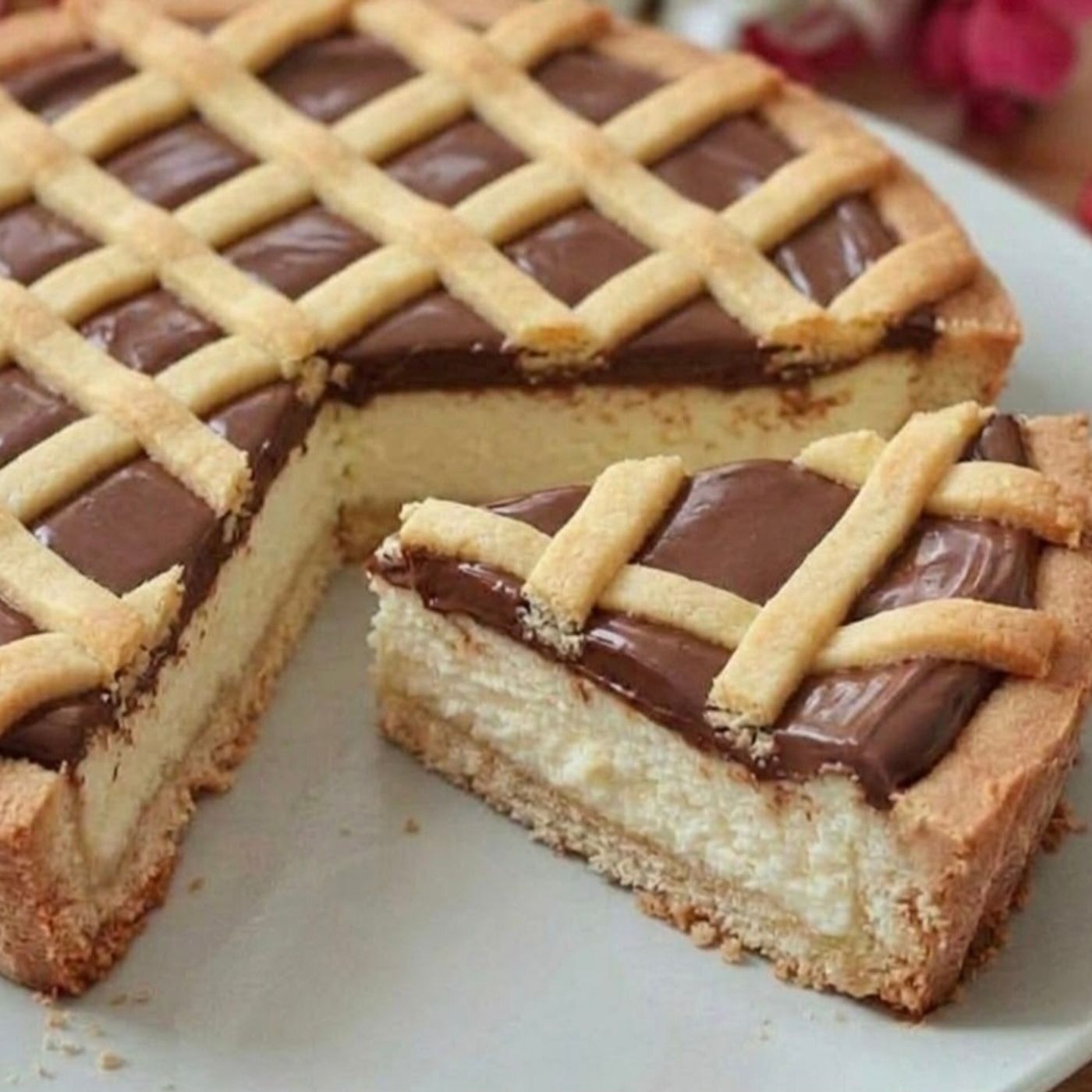 Crostata delizia al mascarpone e nutella: dolce ricetta ripieno cremoso episode artwork