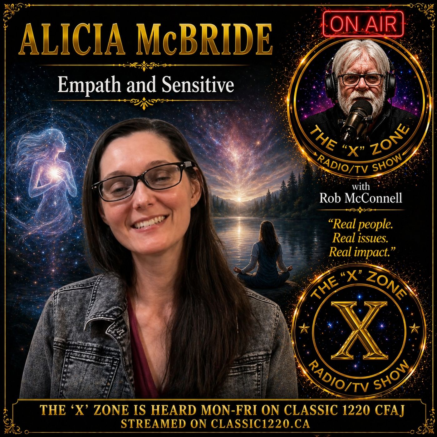 Rob McConnell Interviews - ALICIA McBRIDE - Empath and Sensitive