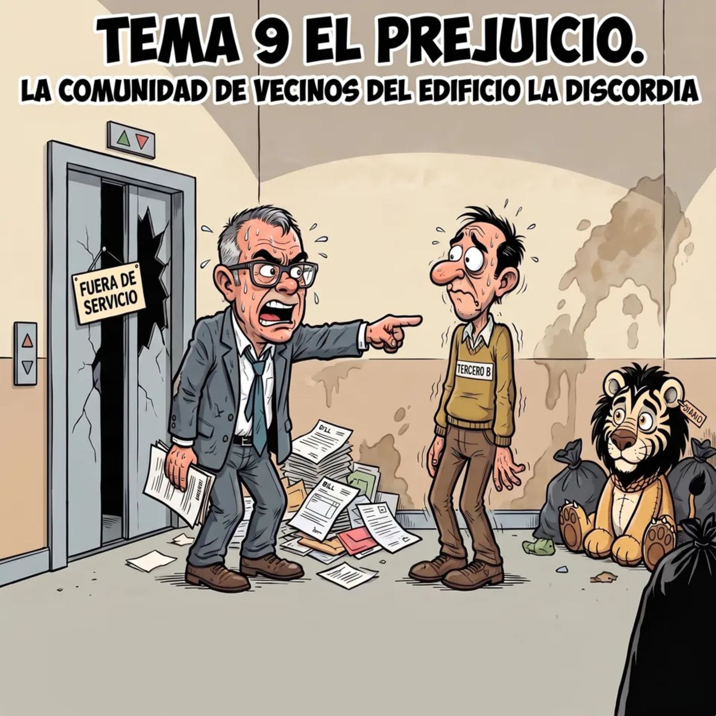 La comunidad de vecinos del edificio La Discordia | Tema 9 El prejuicio episode artwork