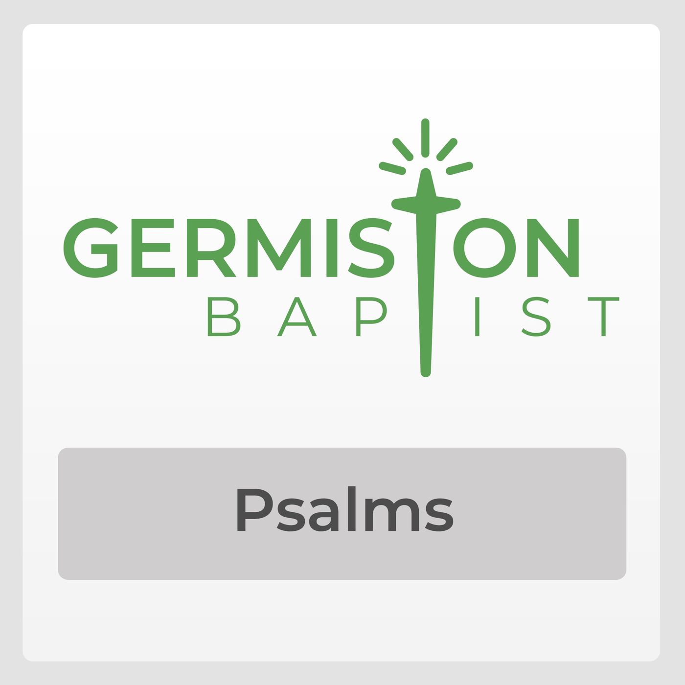 Psalms - Peter Sammons