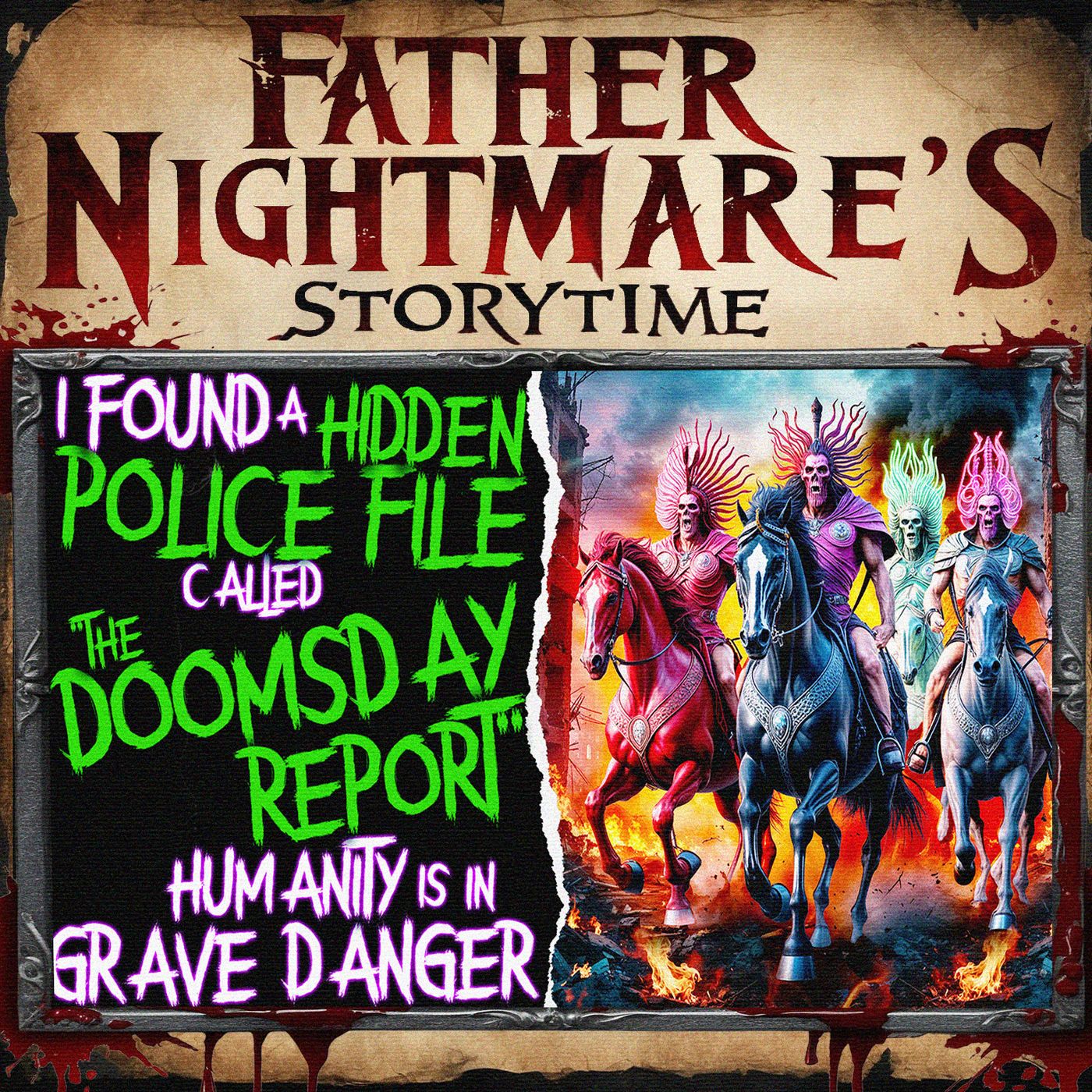 I found a Hidden File Called The Doomsday Report. Humanity is in Grave Danger. - Reddit Creepypasta episode artwork