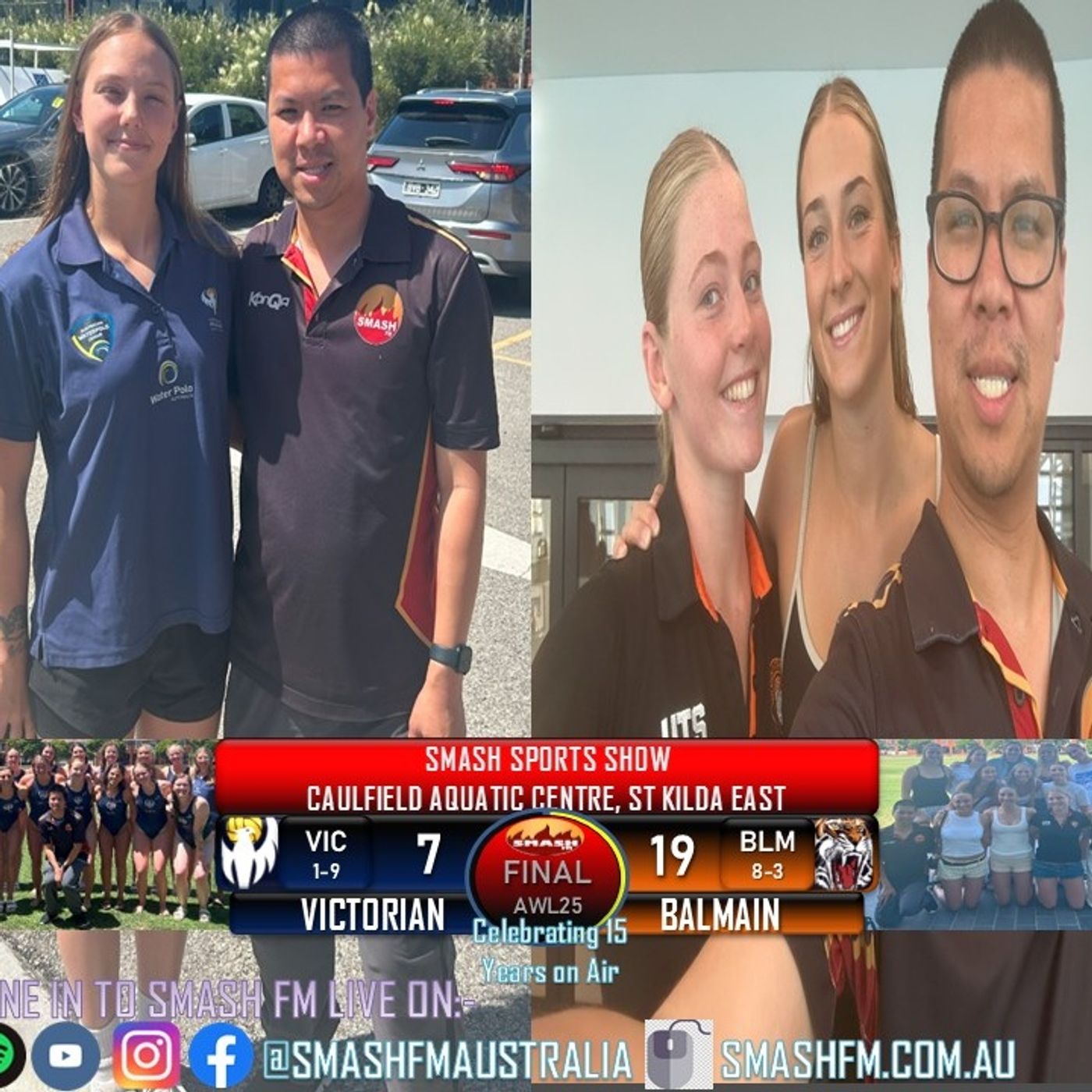 SSS15THYR: AWL25 WK17 Womens Post Game Interviews with Victoria & Balmain 230225