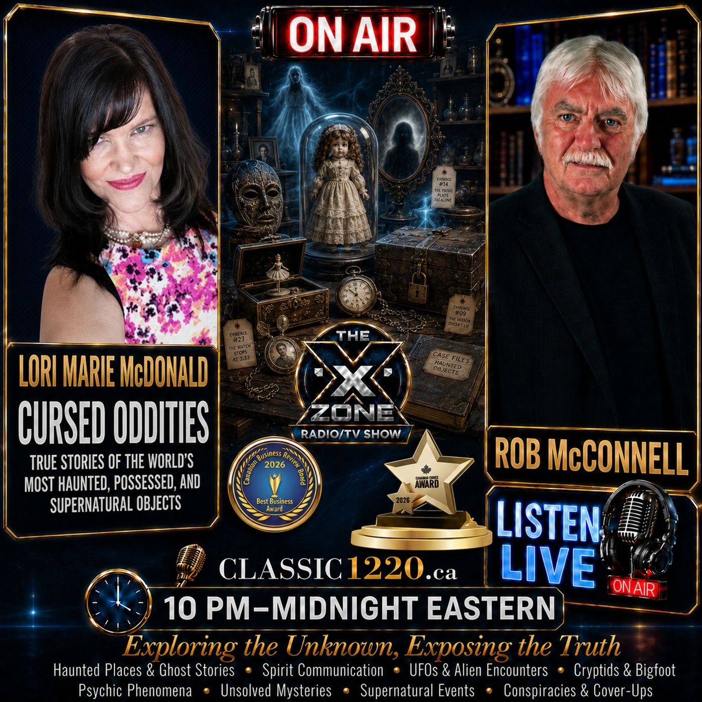 Rob McConnell Interviews - LORI MARIE McDONALD - Cursed Oddities: True Stories of the World’s Most Haunted, Possessed, and Supernatural Obje episode artwork