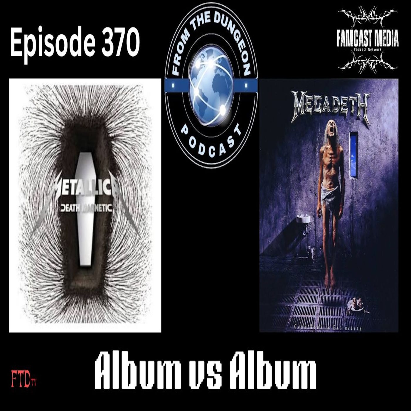 Megadeth (Countdown to Extinction) Vs Metallica (Death Magnetic) episode artwork