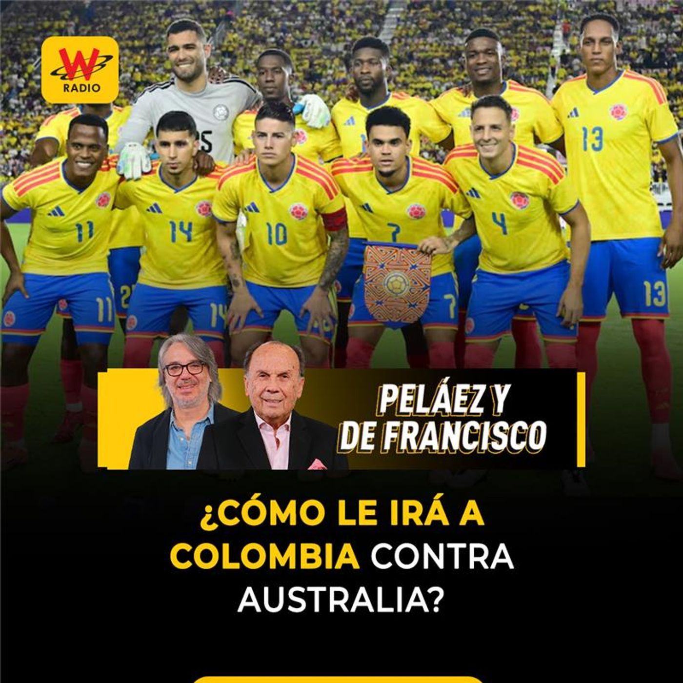 ¿Cómo le irá a Colombia contra Australia?